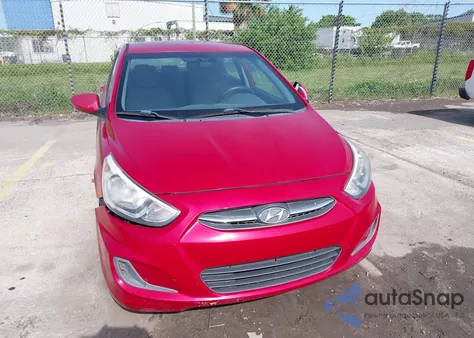 2015 Hyundai Accent Gls from USA, damaged, VIN KMHCT4AEXFU808682